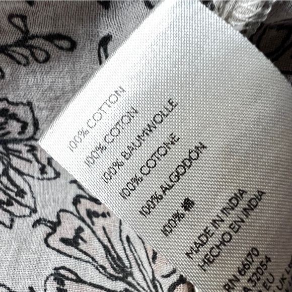 Free People Bonita Printed Midi Dress Tea Combo XS - Picture 14 of 16